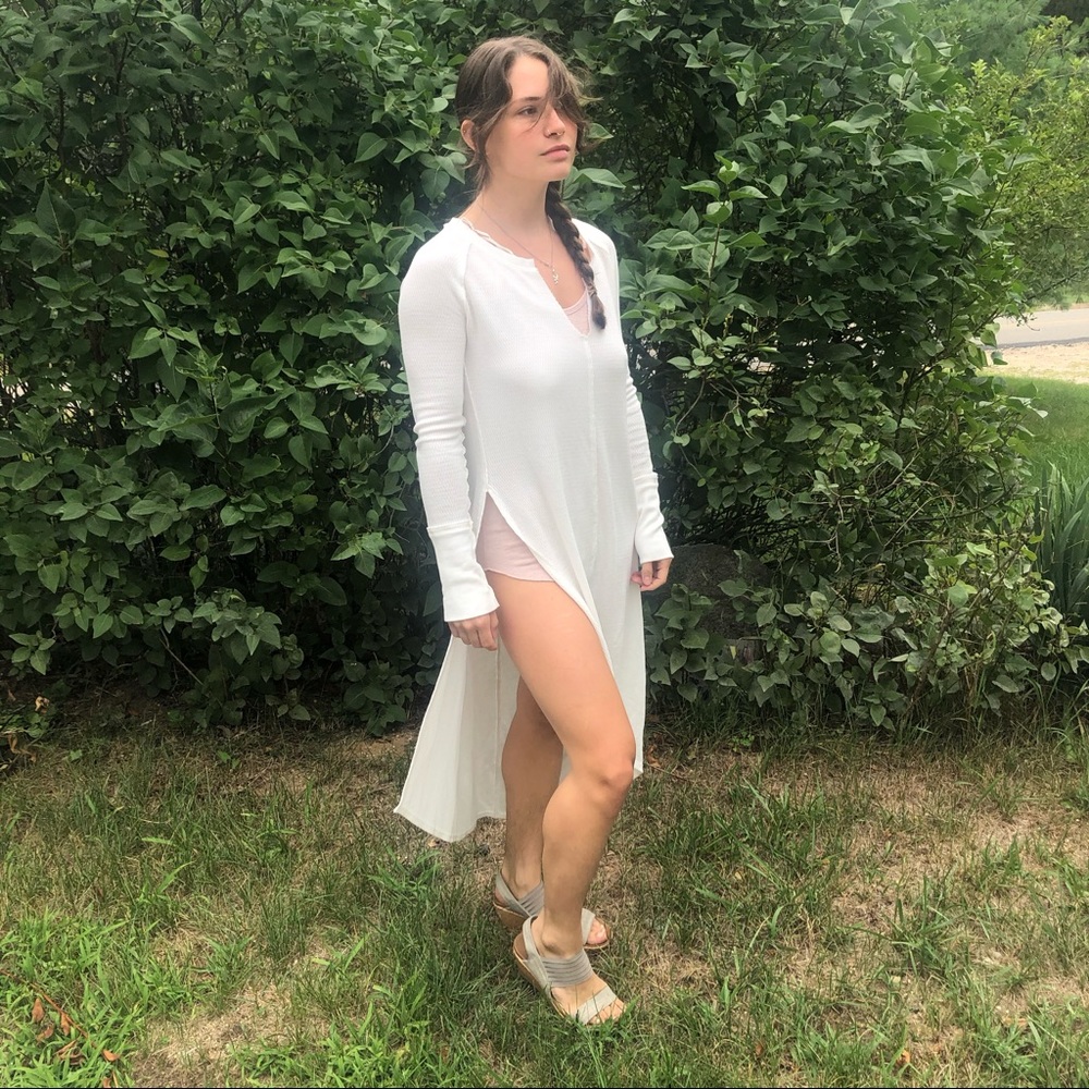 We the free white midi dress